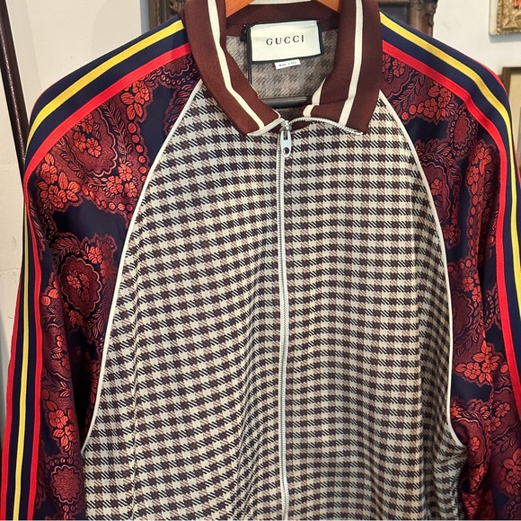 Gucci Jacket Micro-Check & Paisley-print - Picture 7 of 7